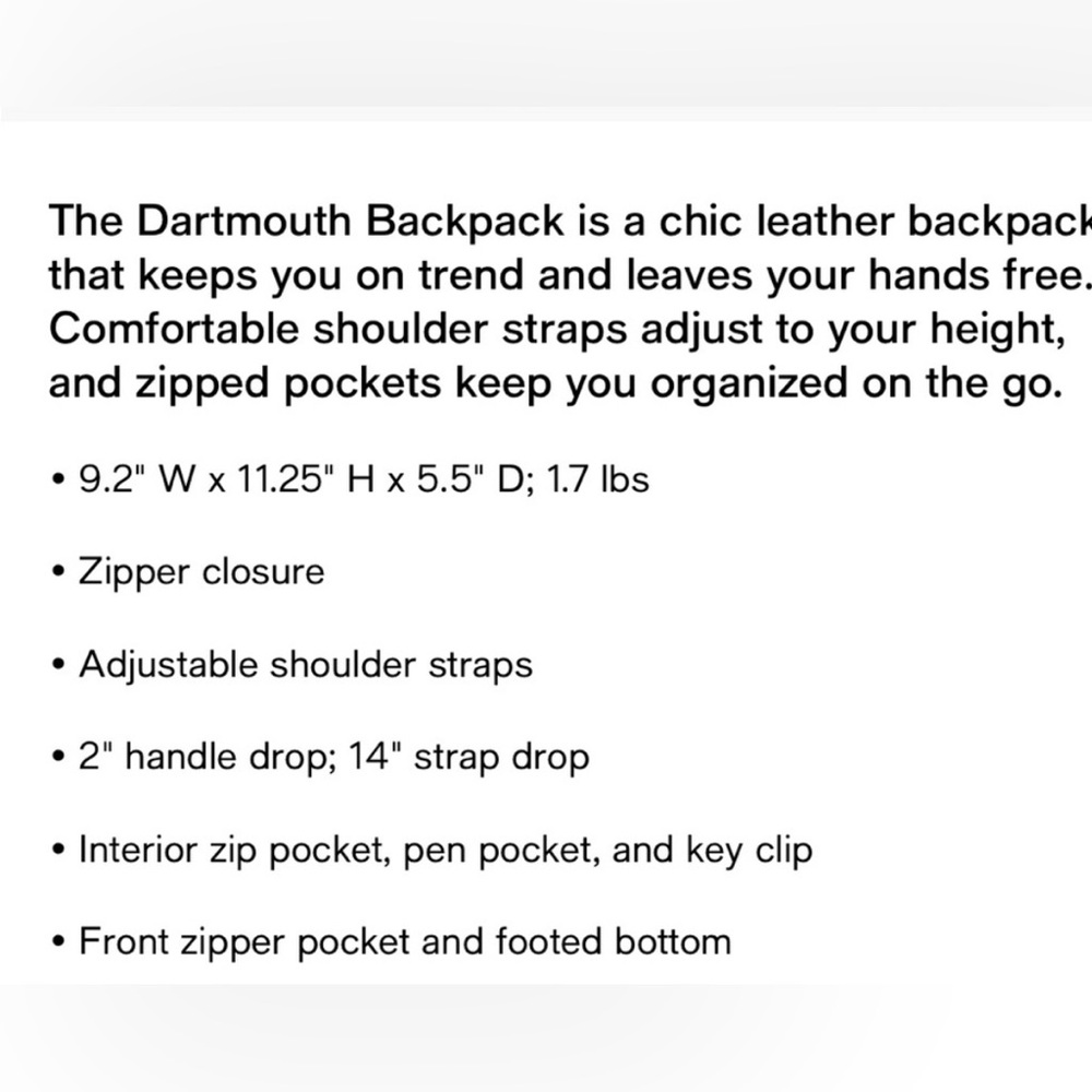 BrahminThe Dartmouth Backpack Mini - Picture 16 of 16